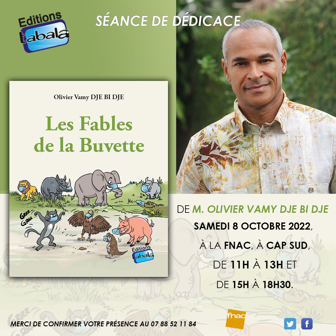 Visuel Dédicace de Norberte Zézé, Librairie de France, Plateau, 16 novembre 2022, 10h à 16h 2022