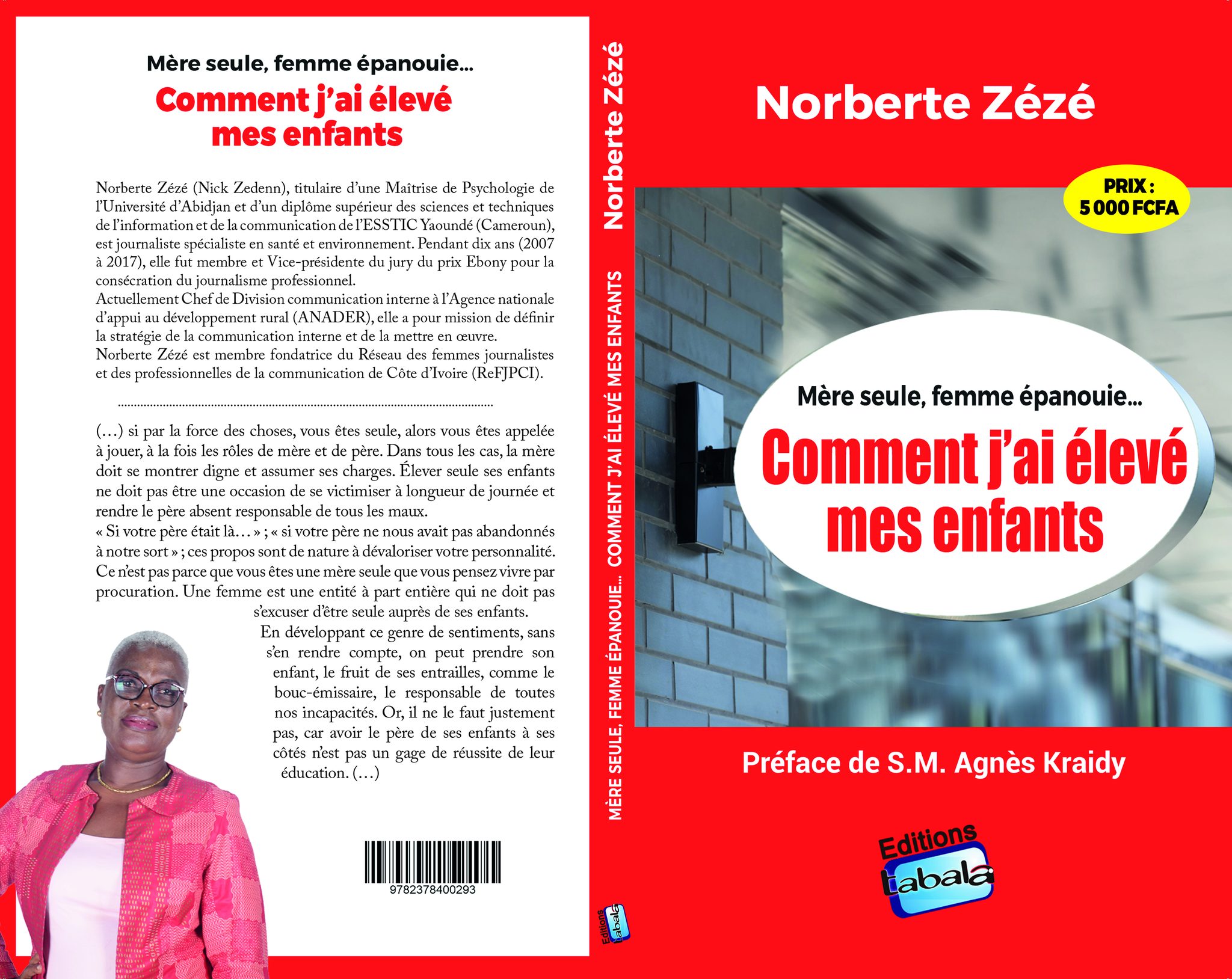 Visuel Dédicace de Norberte Zézé, Librairie de France, Plateau, 16 novembre 2022, 10h à 16h 2022